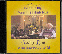 dvd case - robert blye &
                                  naomi shihab nye - reading rumi in an
                                  unceratin world